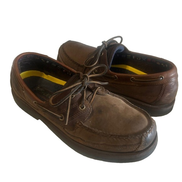 Timberland  2-Eye Boat Shoes Mens 11M Brown Leather Lace-Up Classic 71054 main image 6